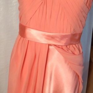 Bari Jay Bridesmaid dress Coral Size 8